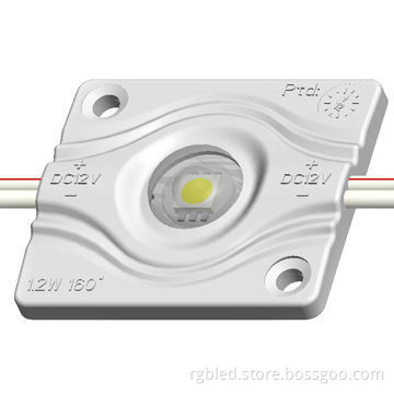 Waterproof SMD 5074 LED Injection Module, Constant Current, 40 x 35mm, 1pc, 1.2W, IP67, DC 12V